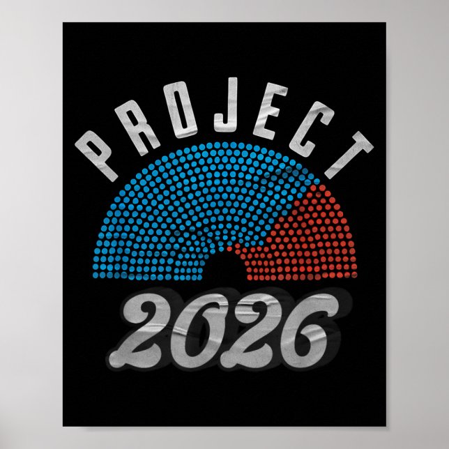 Project 2026 Tee Shirt  Poster (Front)