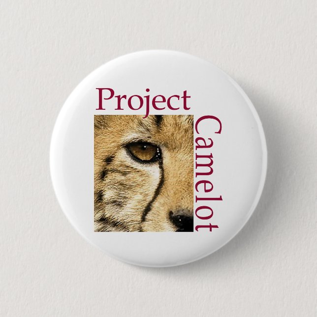Project Camelot 6 Cm Round Badge (Front)