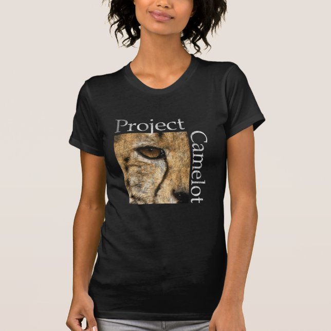 Project Camelot Dark Apparel (Weathered Look) T-Shirt (Front)
