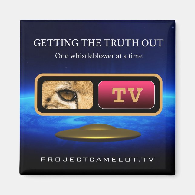 PROJECT CAMELOT MUG MAGNET (Front)