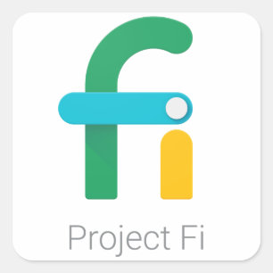 Project Fi Stickers/Decals Square Sticker