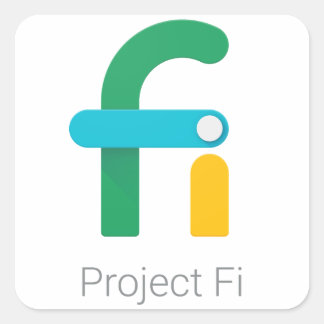 Project Fi Stickers/Decals Square Sticker