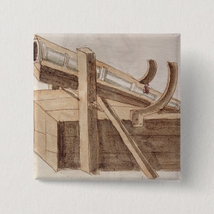 Project for a cannon 15 cm square badge