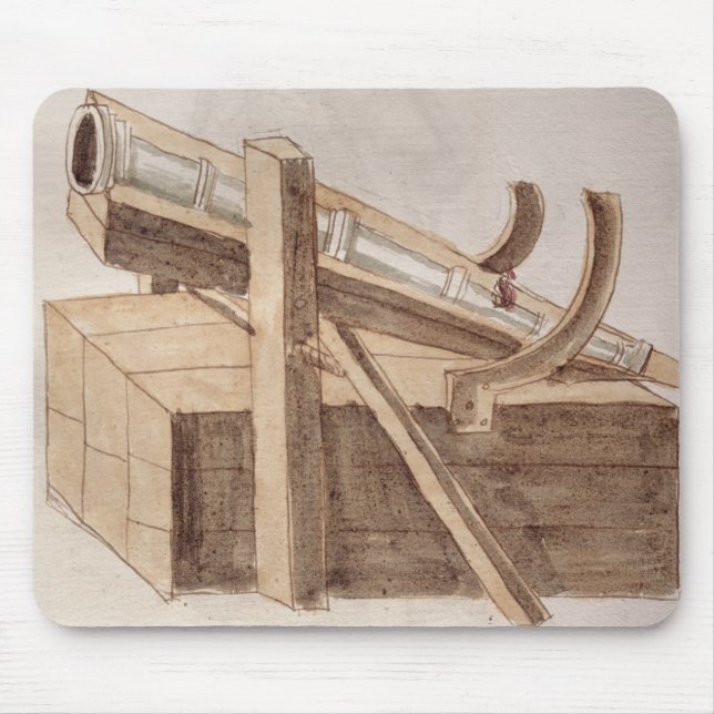 Project for a cannon mouse mat (Front)