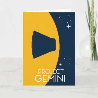 Project Gemini Space Art Holiday Card