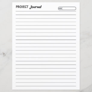 Project Journal Sheet