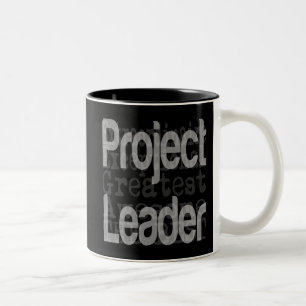 Project Leader Extraordinaire Two-Tone Coffee Mug