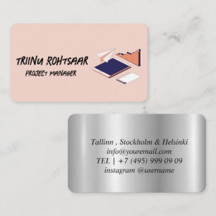 Project Manager Business Card