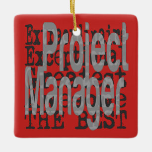 Project Manager Extraordinaire Ceramic Tree Decoration