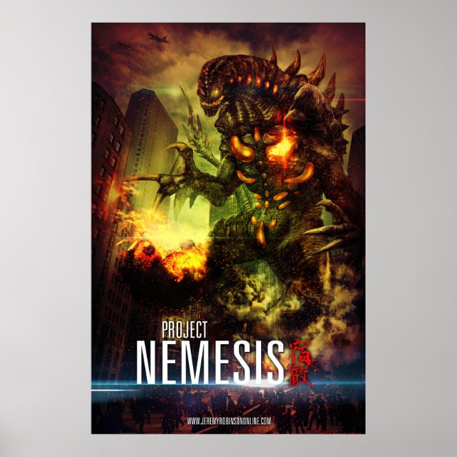 Project Nemesis Poster by Cheung Chung Tat (Front)