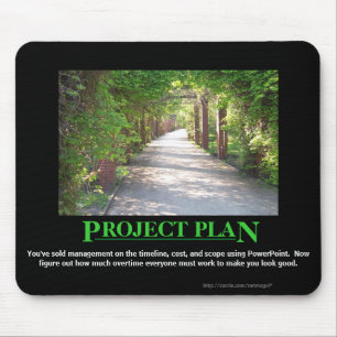 Project Plan - just make it match PowerPoint Mouse Mat