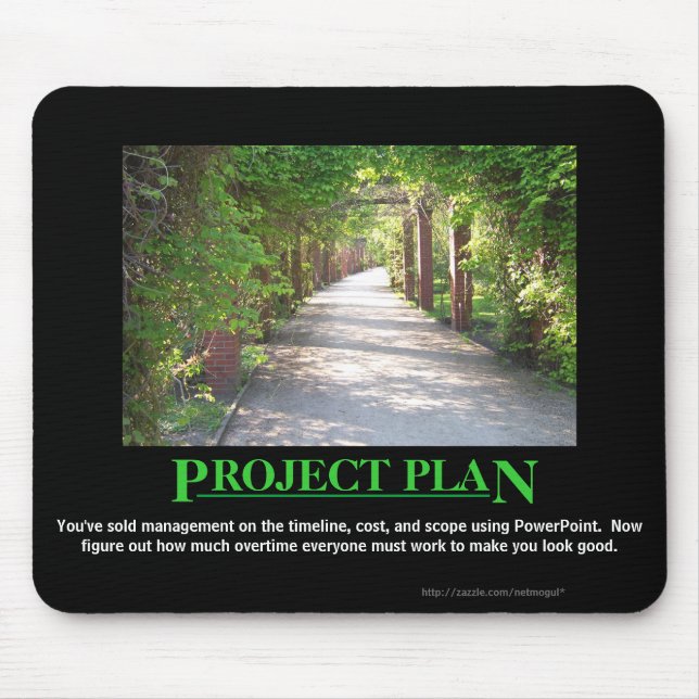 Project Plan - just make it match PowerPoint Mouse Mat (Front)