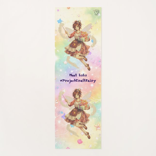 #ProjectCraftFairy v2 Yoga Mat (Front)