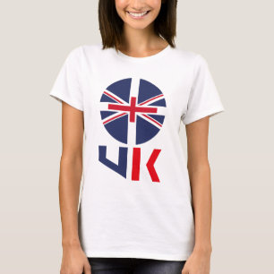 PROJECTED FLAG UK / ENGLAND BY MASANSER T-Shirt