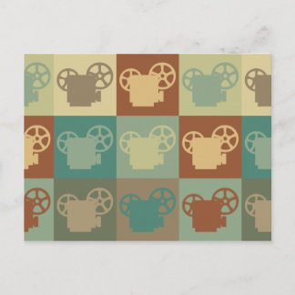 Projection Pop Art Postcard