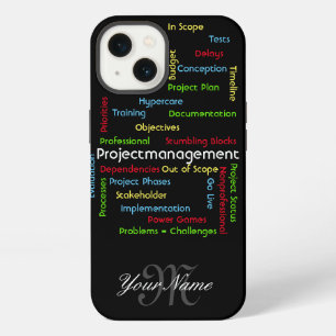 Projectmanagement terms for Projectmanagers iPhone 13 Case