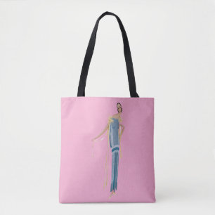 Projet de robe, ete, l'accroche-coeur (1924) tote bag