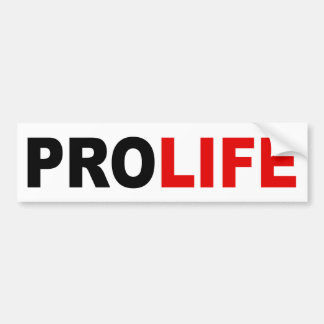 “PROLIFE” BUMPER STICKER