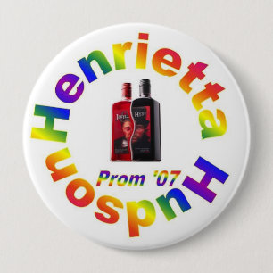 prom 10 cm round badge