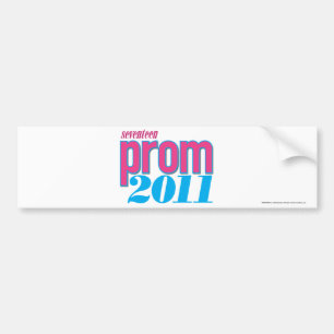 Prom 2011 - Aqua Bumper Sticker