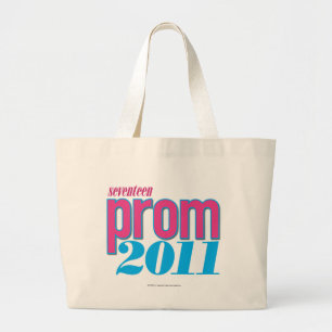 Prom 2011 - Aqua Large Tote Bag