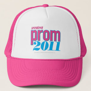 Prom 2011 - Aqua Trucker Hat