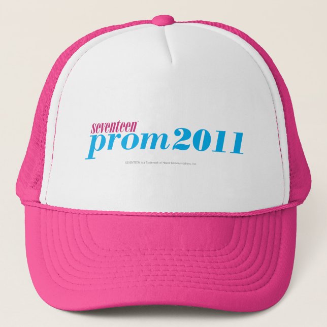 Prom 2011 - Aqua Trucker Hat (Front)