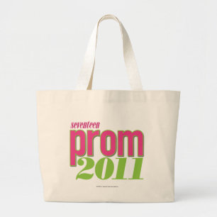 Prom 2011 - Green Large Tote Bag