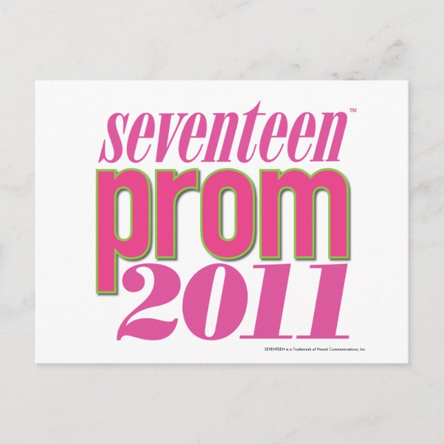 Prom 2011 - Lt. Pink Postcard (Front)