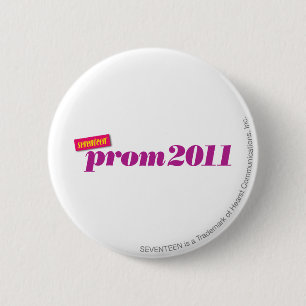 Prom 2011 - Purple 6 Cm Round Badge