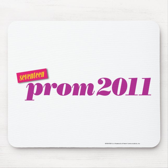 Prom 2011 - Purple Mouse Mat (Front)