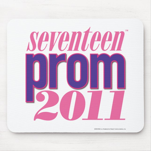 Prom 2011 - Purple Mouse Mat (Front)