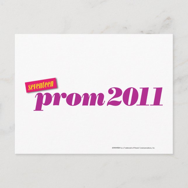 Prom 2011 - Purple Postcard (Front)