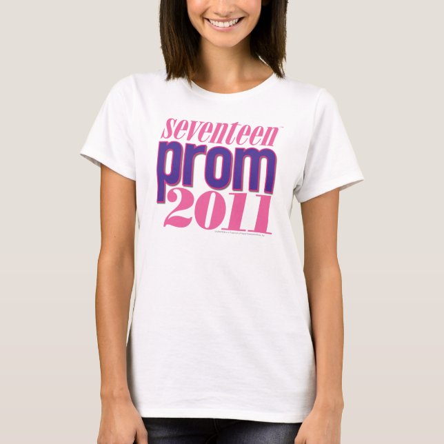 Prom 2011 - Purple T-Shirt (Front)