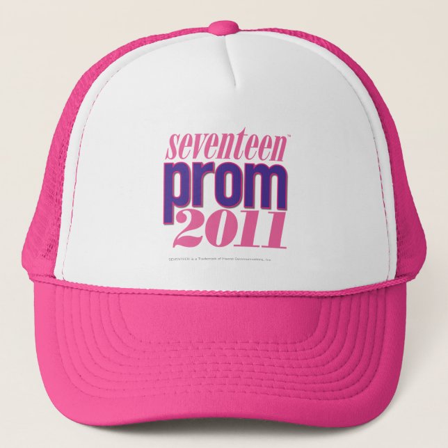 Prom 2011 - Purple Trucker Hat (Front)