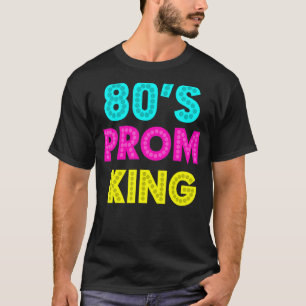 Prom 2022 King Senior Graduation Prom Party Retro  T-Shirt