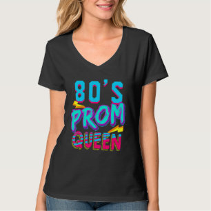 Prom 2022 Queen Senior Graduation Prom Party Retro T-Shirt