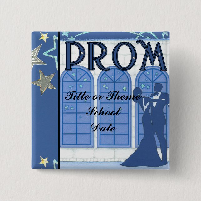 Prom Button Template (Front)