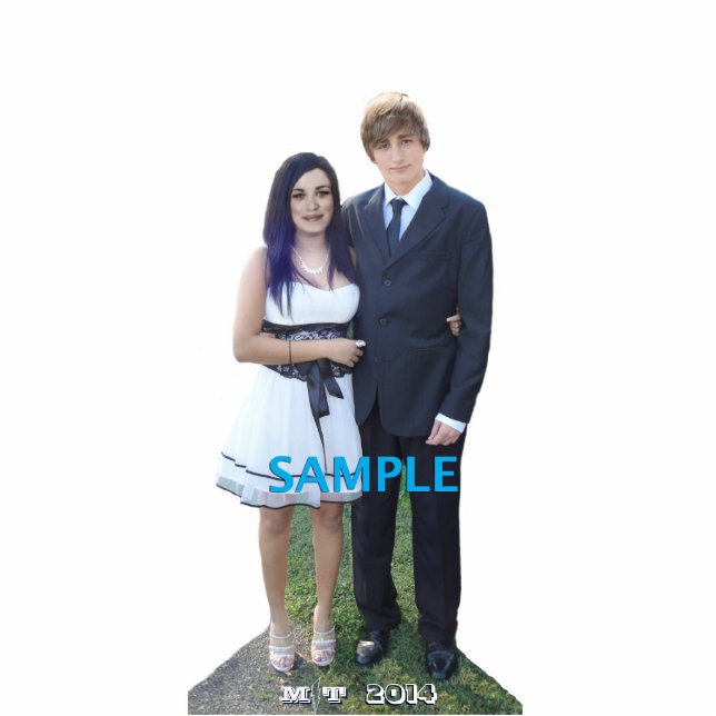 Prom, Dance, Photo SCULPTURE! Standing Photo Sculpture (Front)