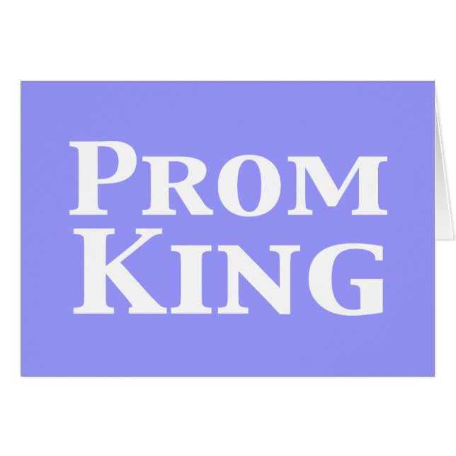 Prom King Gifts (Front Horizontal)