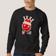 Prom King Signature Logo - Red & Cream