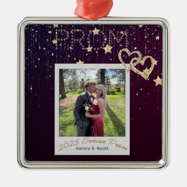 Prom Memorabilia   Metal Tree Decoration (Front)