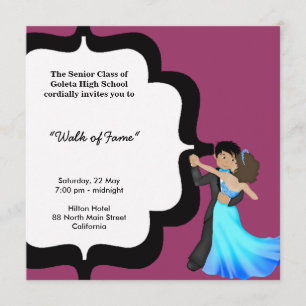 Prom Night Dance Invitation