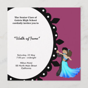 Prom Night Dance Invitation
