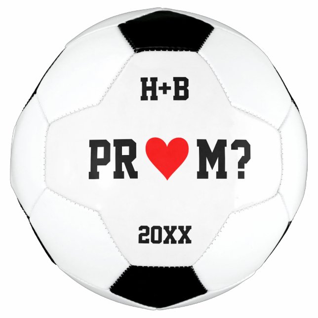 Prom Proposal Ideas Cute Soccer Promposal  Football (Front)