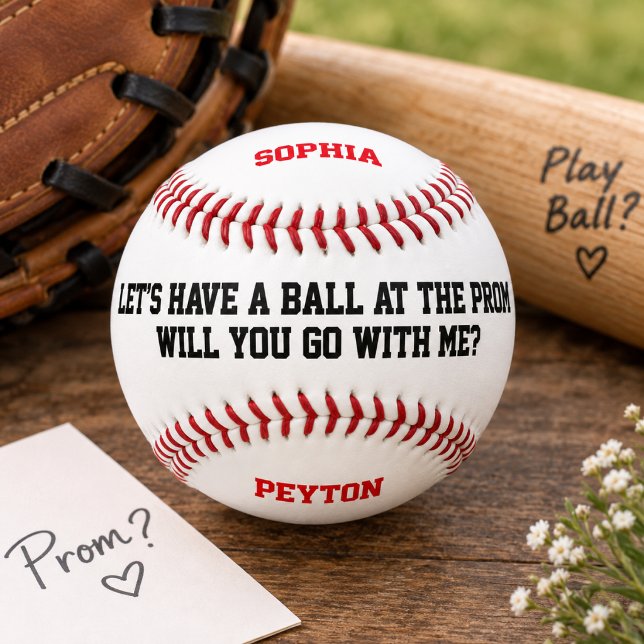 Prom Proposal Promposal Baseball (Creator Uploaded)