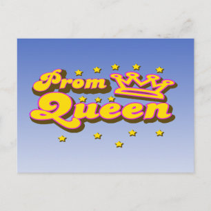 Prom Queen Postcard