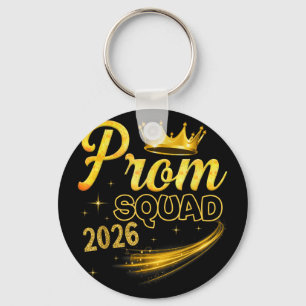 Prom squad graduation class of 2026 party Prom squ Key Ring
