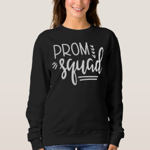 Prom Squad Hearts Squad 2022 Senior Grad Graduatio Sweatshirt