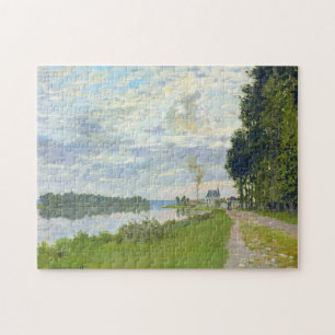 Promenade at Argenteuil Monet Fine Art Jigsaw Puzzle